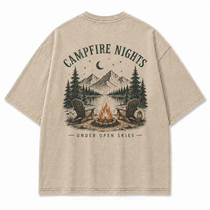 Under Open Skies Campfire Nights Graphic Tee